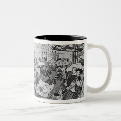 Bombardment and siege of Strasbourg Two_Tone Coffee Mug