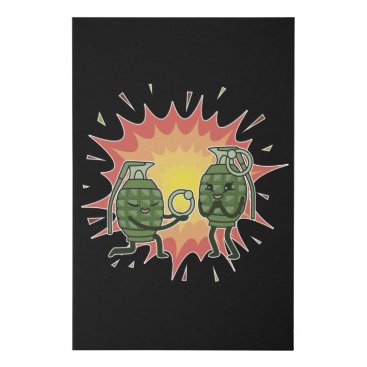Bombastic Proposal Faux Canvas Print Bombastic Proposal Faux Canvas Print