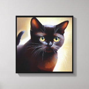 Bombay Cat Canvas Print