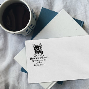 Bombay Cat Return Address Pet Rubber Stamp