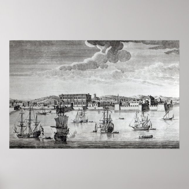 Bombay on the Malabar coast Poster (Front)