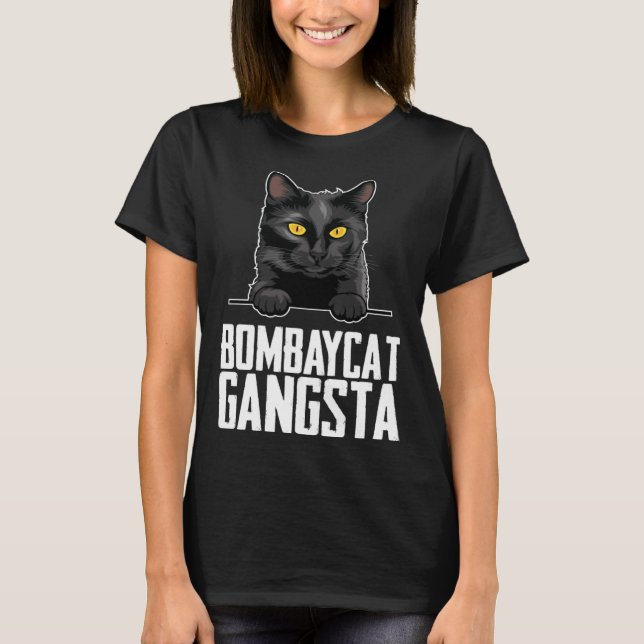 Bombaycat gangsta T-Shirt (Front)