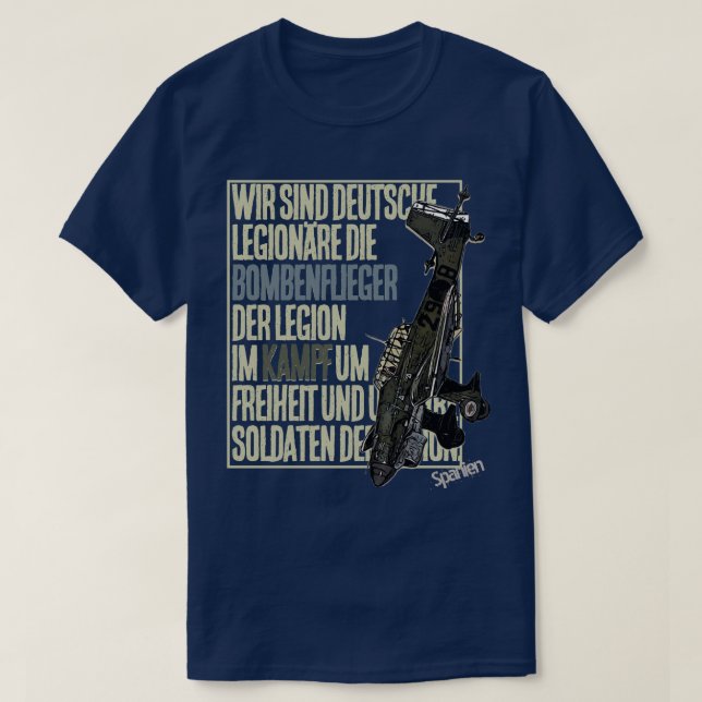 Bombenfliegermarsch T-Shirt (Design Front)