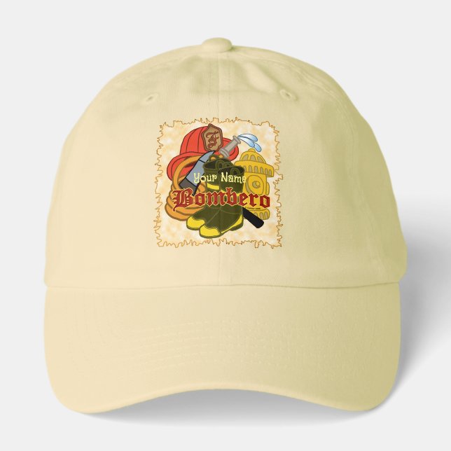 Bombero Firefighter Hat (Front)