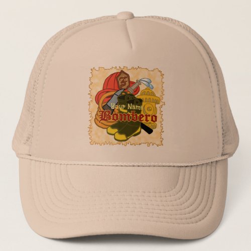 Bombero Firefighter Trucker Hat