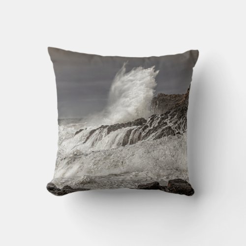 Bombo Breaker Throw Pillow