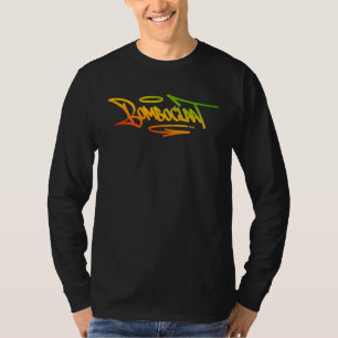 Bomboclaat Graffiti Tag Style Rasta Colors Reggae T-Shirt
