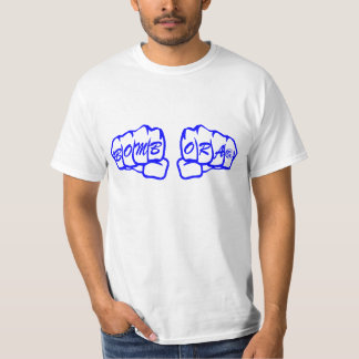 Bombora Knuckles Blue T-Shirt