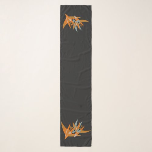 Bombs Away Abstract Retro Fighter Planes Scarf