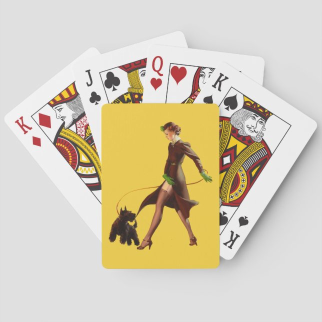 BOMBSHELL BAD GIRLS Retro Pin-Ups Poker Cards (Back)