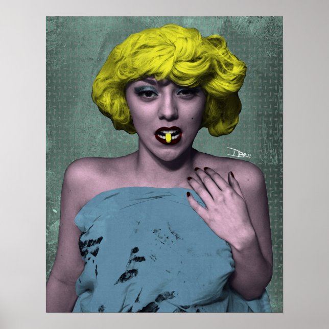 Bombshell POP Art Poster (Front)