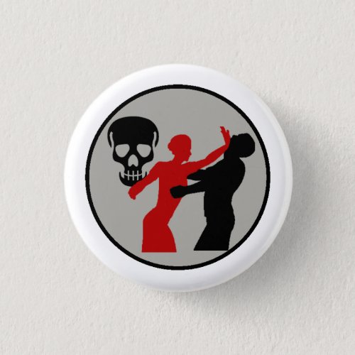 Bombshell Scout Self Defense Merit Badge Button