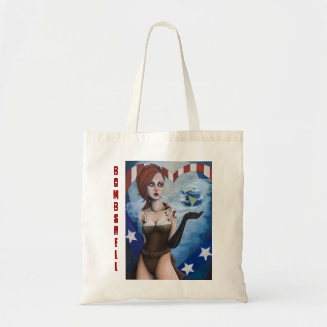 Bombshell Tote Bag (Front)