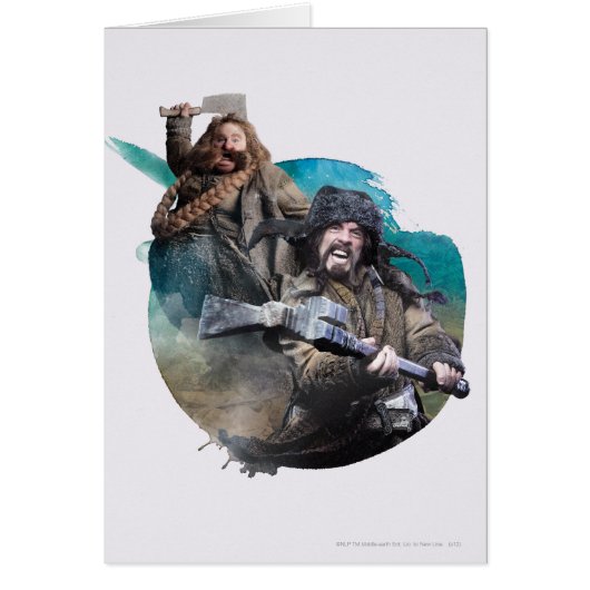 Bombur and Bofur Cards (Front)