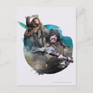 Bombur and Bofur Postcard