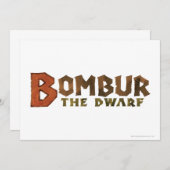 Bombur Name (Front/Back)