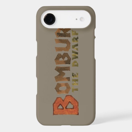 Bombur Name Case-Mate iPhone Case (Back)