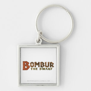 Bombur Name Keychain