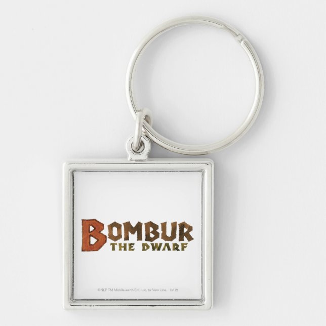 Bombur Name Keychain (Front)