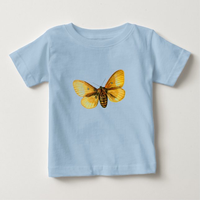 Bombyx quercus female baby T-Shirt (Front)