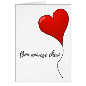 Bon anivèsè cheri cards (Front)