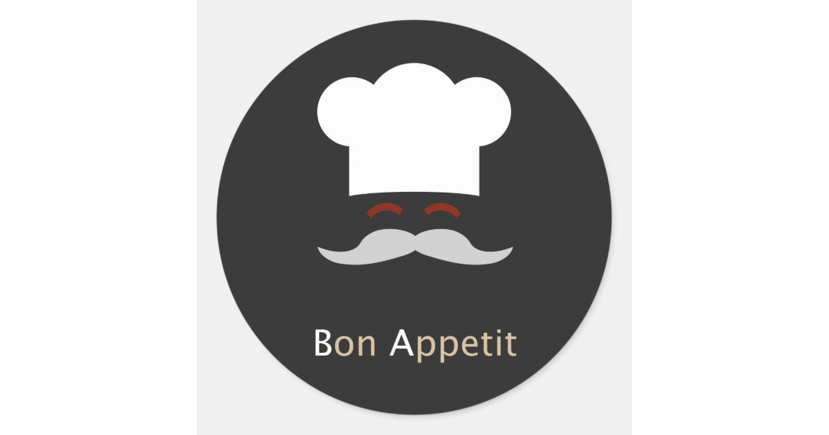Bon Appetit' Sticker | Spreadshirt