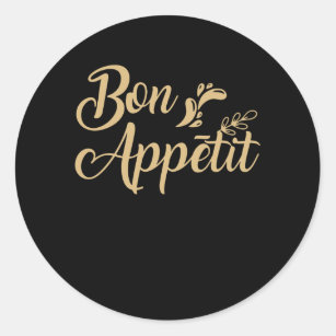 Sticker Bon appétit du chef – Stickers STICKERS CITATIONS Cuisine -  Ambiance-sticker