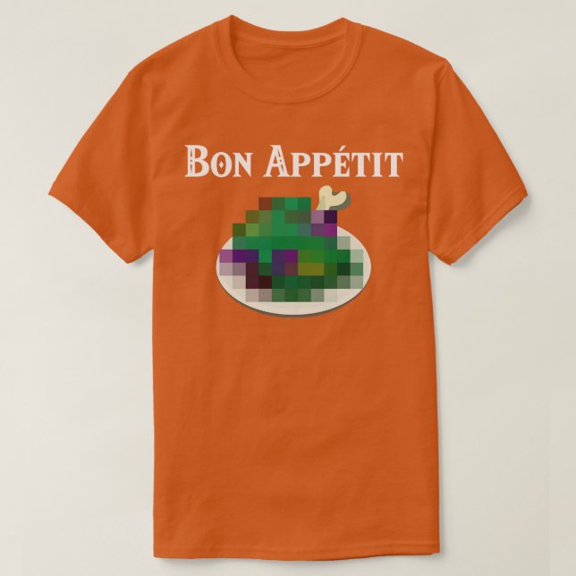 Bon Appetit Dubious Food Of The Wild T-Shirt (Design Front)
