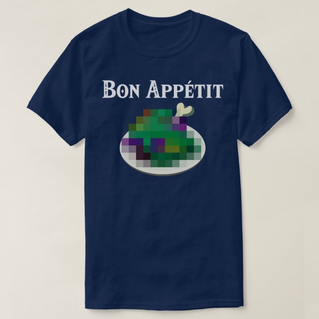 Bon Appetit Dubious Food Of The Wild T-Shirt (Design Front)