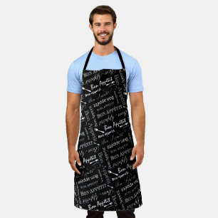 Bon Appetit French Chef Funny Foodie Apron