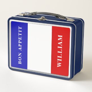 BON APPETIT French - France Flag Custom Kids