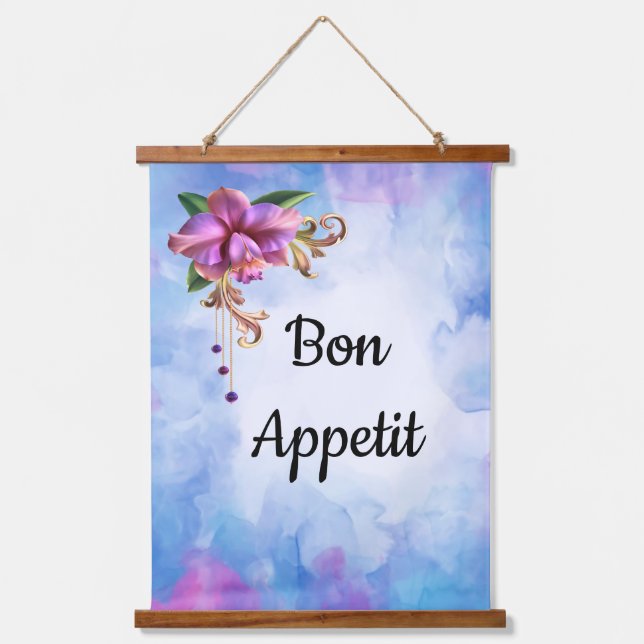 Bon Appetit Hanging Tapestry (Front)