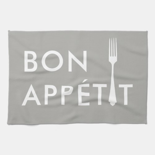 Bon apptit kitchen towel fork kitchen towel