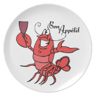 Bon Appetit Lobster Plates