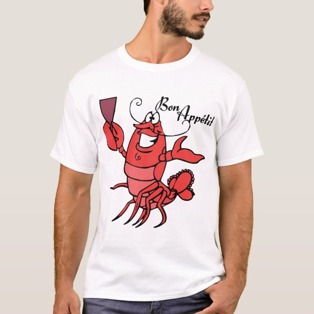 Bon Appetit Lobster T-Shirt (Front)