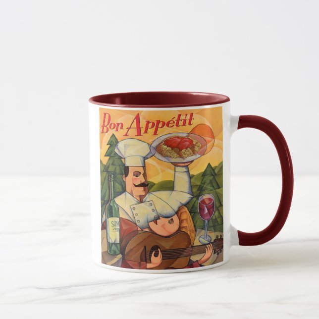 Bon Appetit Mug (Right)
