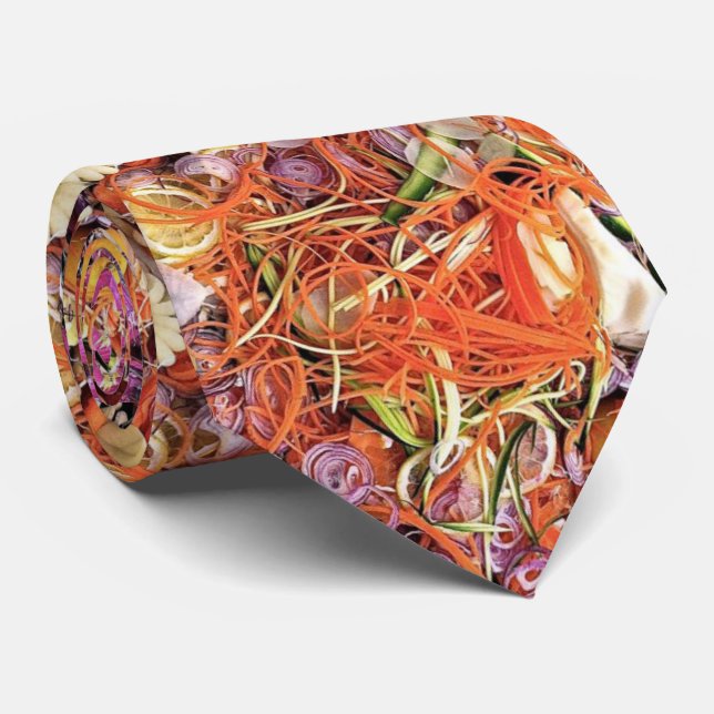 Bon Appetit Neck Tie (Rolled)