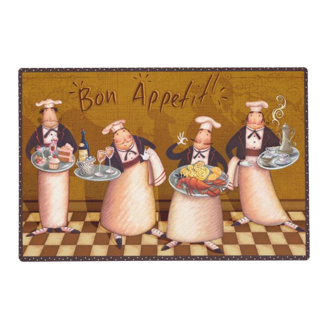 Bon Appétit Placemat (Front)