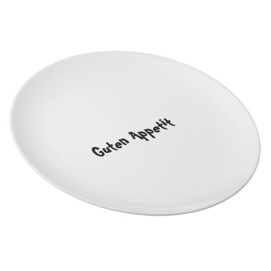 Bon appetit plate series - German - Guten Appetit (Right Side)