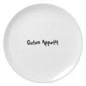 Bon appetit plate series - German - Guten Appetit (Front)