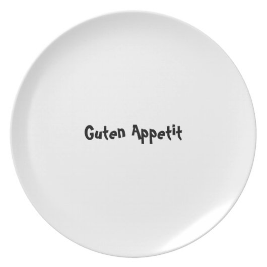 Bon appetit plate series - German - Guten Appetit (Front)