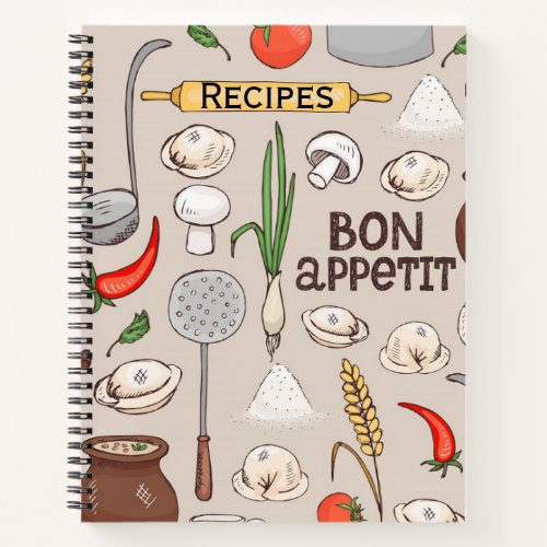 Bon Appetit Recipe Notebook