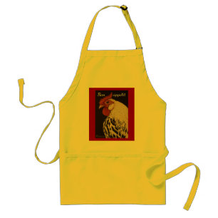 Bon appetit Rooster Adult Apron