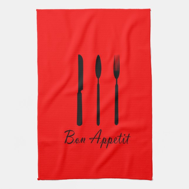 Bon Appetit Tea Towel (Vertical)