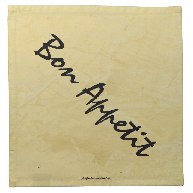 Bon Appetit Tuscan Sun Cocktail Napkin (Front)