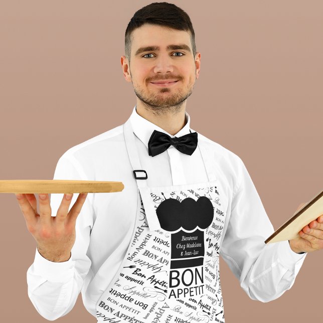Bon Appetite French Chef Apron (Creator Uploaded)