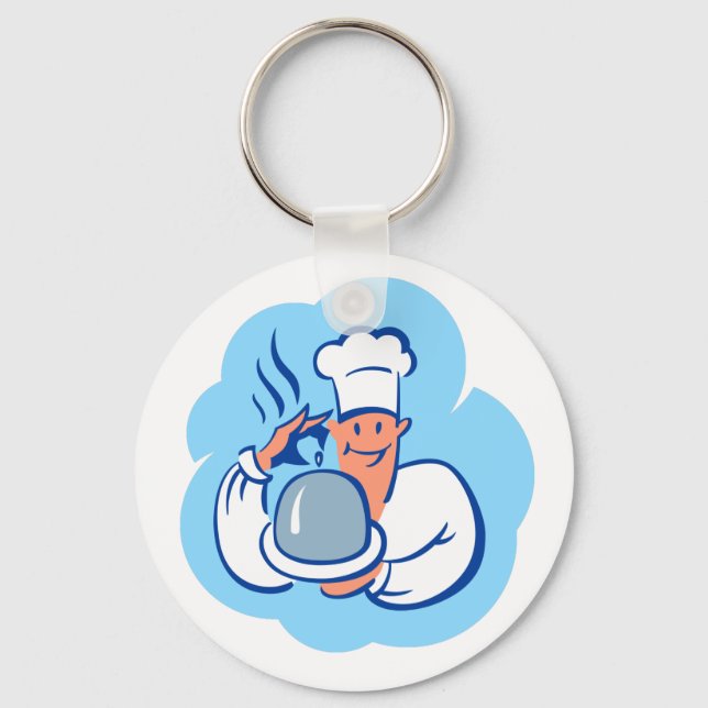 Bon appetite! keychain (Front)