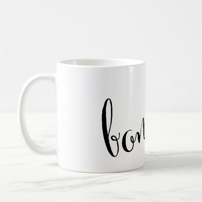 bon dia Good Morning Catalan Mug (Left)