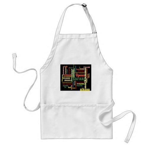 Bon Italian Irish Safari Hapanese Voyage Adult Apron