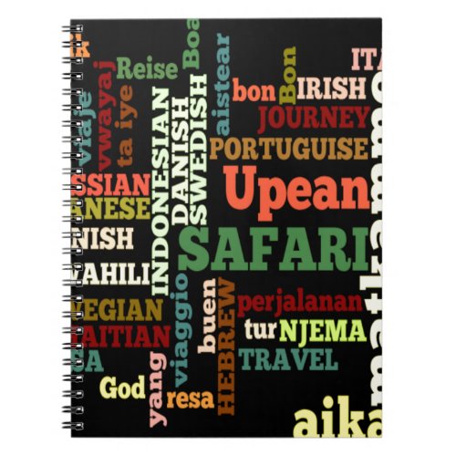 Bon Italian Irish Safari Hapanese Voyage Notebook